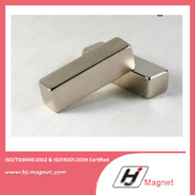 High Power Strong N35-52 Neodymium Block Magnet Manufactured by High Quality Line